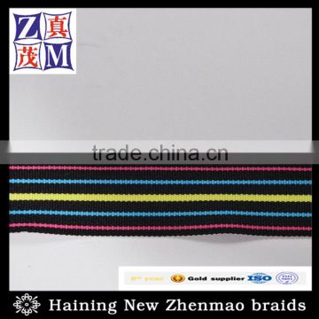 china supplier superior belt colored polyester ribbon