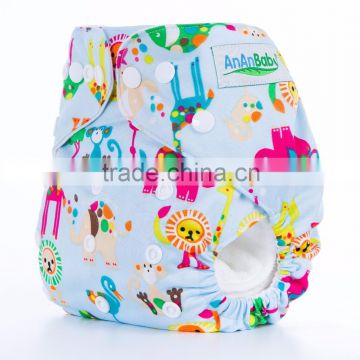 Hot sale washable Printed Cloth Diapers manufacture China