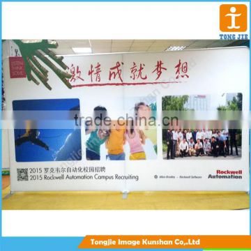 Trade show folding booth pop up display exhibition stand
