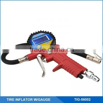 Digital Backlit LCD Tire/Tyre Inflator with Gauge, Multifunction With Air Deflating and Air Inflating Function