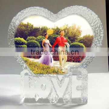 Heart style crystal loving gift