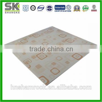 603x603cm PVC ceiling board for indoor decoration