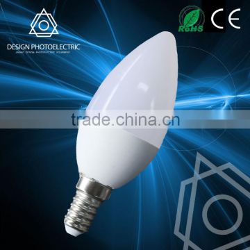 HIGH Cost-effective Epistar led candle light C35/C37 80Ra e14 led bulb C37 E14 Light Candle Light Led Light