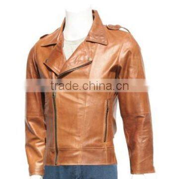 lamb nappa leather jacket