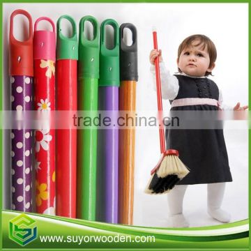 pvc covered wooden broom stick