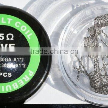 Hot selling Pre builtALien Clapton Vape Coils with MOQ 10pack with fast delivery