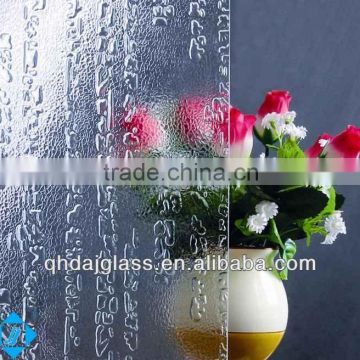3mm ancient pattern glass