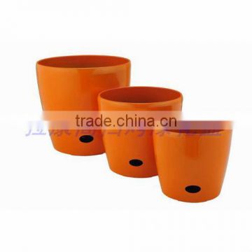 2014 new design High-great stoving finish self-watering flower pot