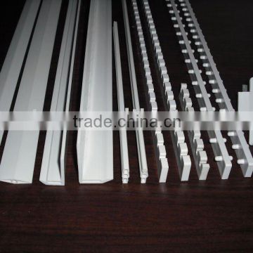 Plastic PVC PROFILE FOR HVAC AIR GRILLE