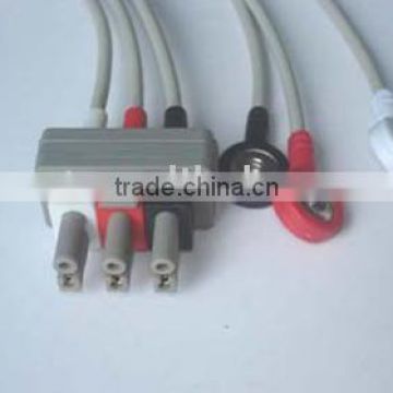 HP M1605A 3-pin branch ECG wire