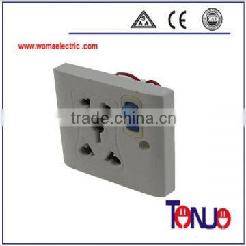 ceramics electric multi socket with button switch