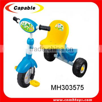 Cheap kids trike 3 wheel babt tricycle with storage ligth music