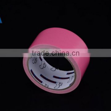pink color adhesive duct cloth tape