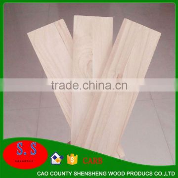 factory supply high quality paulownia wood slats