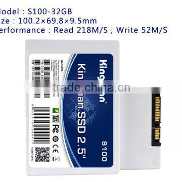 Best selling high speed kingdian 2.5 inch SATA2 32GB SSD solid state disk for laptop