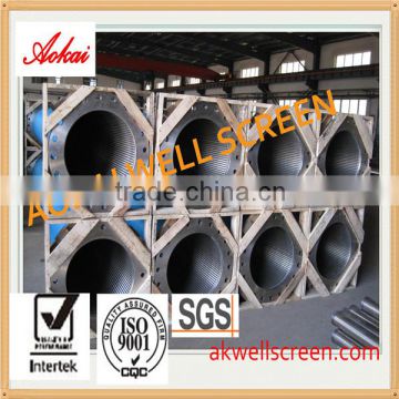 V shaped wire screen pipe/johnson screen for drilling well