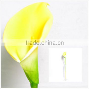 Comfortable Yellow Real Touch Calla Lily