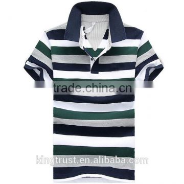 hot sale striped wholesale men polo shirt original