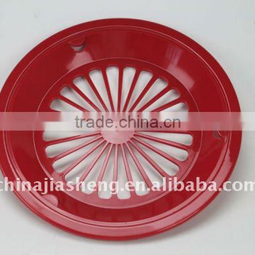 colorful plastic paper plate holder