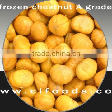 frozen peeled and roasted chestnut food