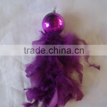 Christmas decorative feather ball-31