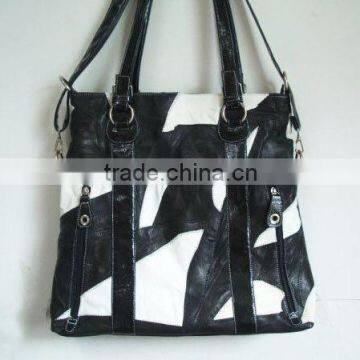 lady's fashion genuine leather handbag