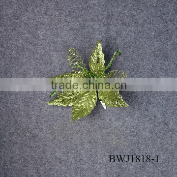 2014 new style decorative artificial leaves for christmas
