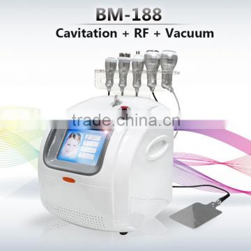 Ultrasonic Liposuction Machine CE Certification Mini Portable Laser+Cavitation+RF+Vacuum Cavitation Slimming Machine Body Contouring