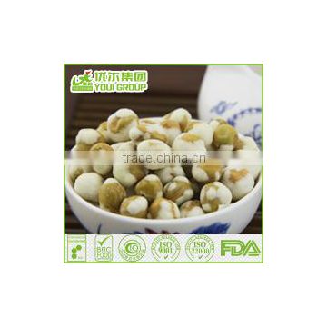 HACCP,ISO,BRC,HALAL Certification Natural Wasabi Coated Green Peas with best quality and hot price