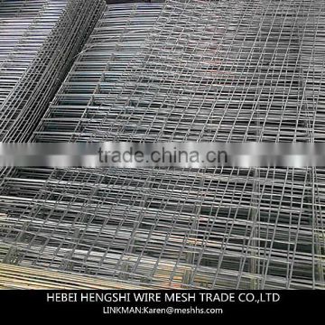 1x1 galvanized Iron welded wire mesh panel