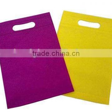 Factory Wholesale Glossy LDPE Fold Over Die Cut Handle Custom Plastic Retail Merchandise Bags