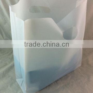 LDPE bag die cut handle Custom Recycle Plastic Shopping Bag,Plastic Bag Printing