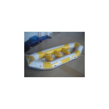 0.9mm Thick PVC Tarpaulin Fabric River Rafting Boat DB22