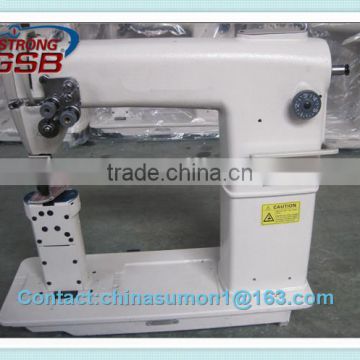 WB-820 Double needle Post bed lock stitch sewing machine for shoes, bags post-bed shoe repairing sewing machine