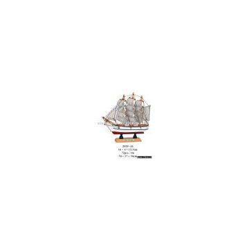 wooden sailing ship HM-2020-16