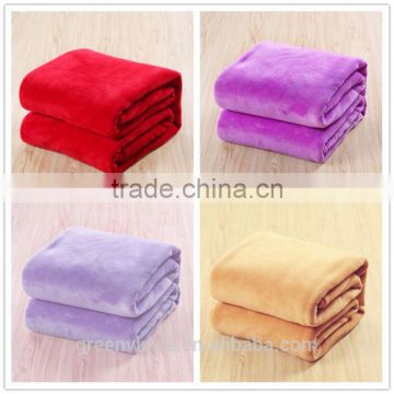 High Quality Fleece Custom Blanket factory 100% polyester custom made cheap super soft polar fleece blanket
