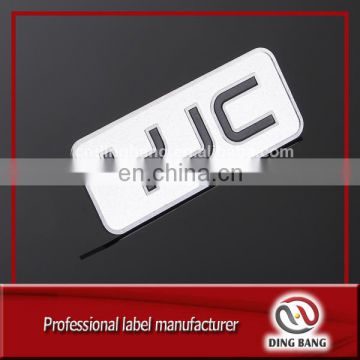 High Quality 3M Adhesive Use And Thick Aluminum Sheet Type Custom Logo Engraved Nameplate