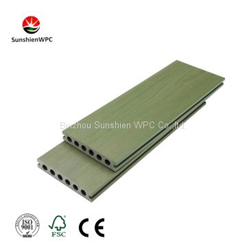 Outdoor garden decking floor from Sunshien WPC composite material