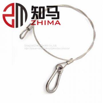 Hot selling hanging cable 0.8mm anti twist stainless steel wire rope