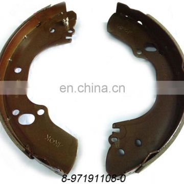 manufacturer brake pad shoe brake shoe machine OEM  8-97191108-0