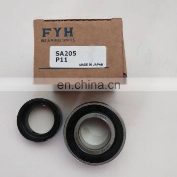 SA205 FYH Japan bearing Spherical Outer Bearing SA205 Insert ball bearing