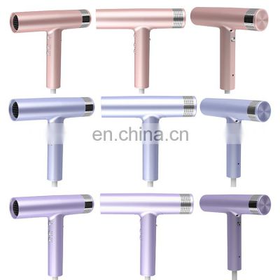 New design Ionic BLDC motor T shape salon hair dryers wall mounted professional hair dryer sale