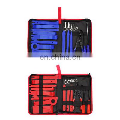 JZ 19Pcs Car Trim Removal Tools Kit Installer and Repair Nylon Pry Tool Kits with Durable Storage Bag