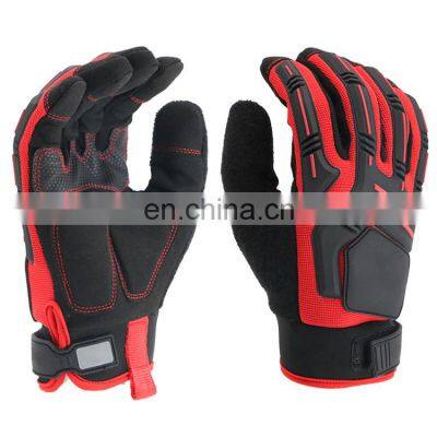 Protection hand mechanic tpr safety gloves anti impact