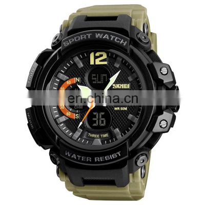 Top quality night light electronic digital mens sport wrist watches made in China