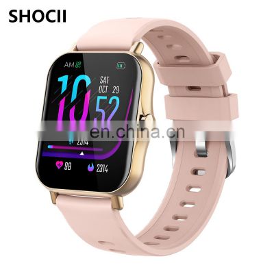 SHOCII Smartwatch Smart Sports Watch with Heart Rate Monitor Sleep Quality Monitor  Color Touch Screen Call & Message Reminder
