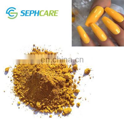 Sephcare High Quality matte pigments yellow iron oxide powder for color cosmetics