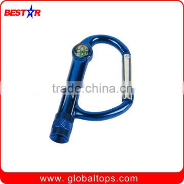 Alumium Carabiner with Led Torch