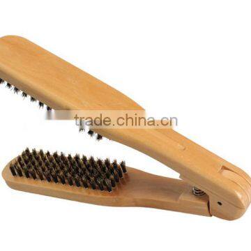 Natural Wooden Hair Straightening Brush wholesale