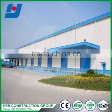 10 tons crane assmbled with steel structure storage house